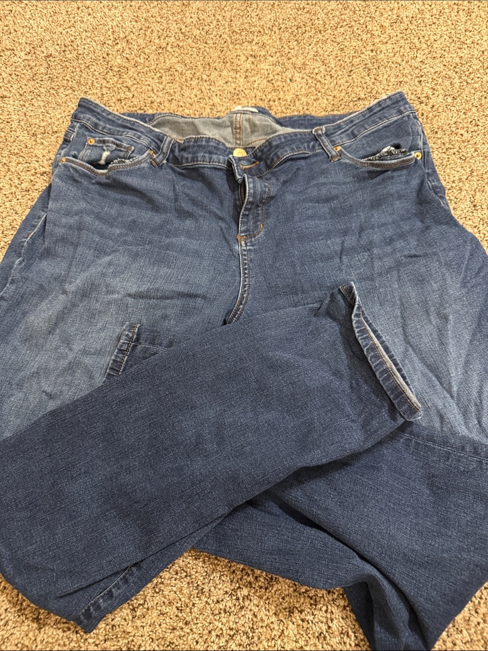 STS Blue Men's Relaxed Dark Blue Jeans